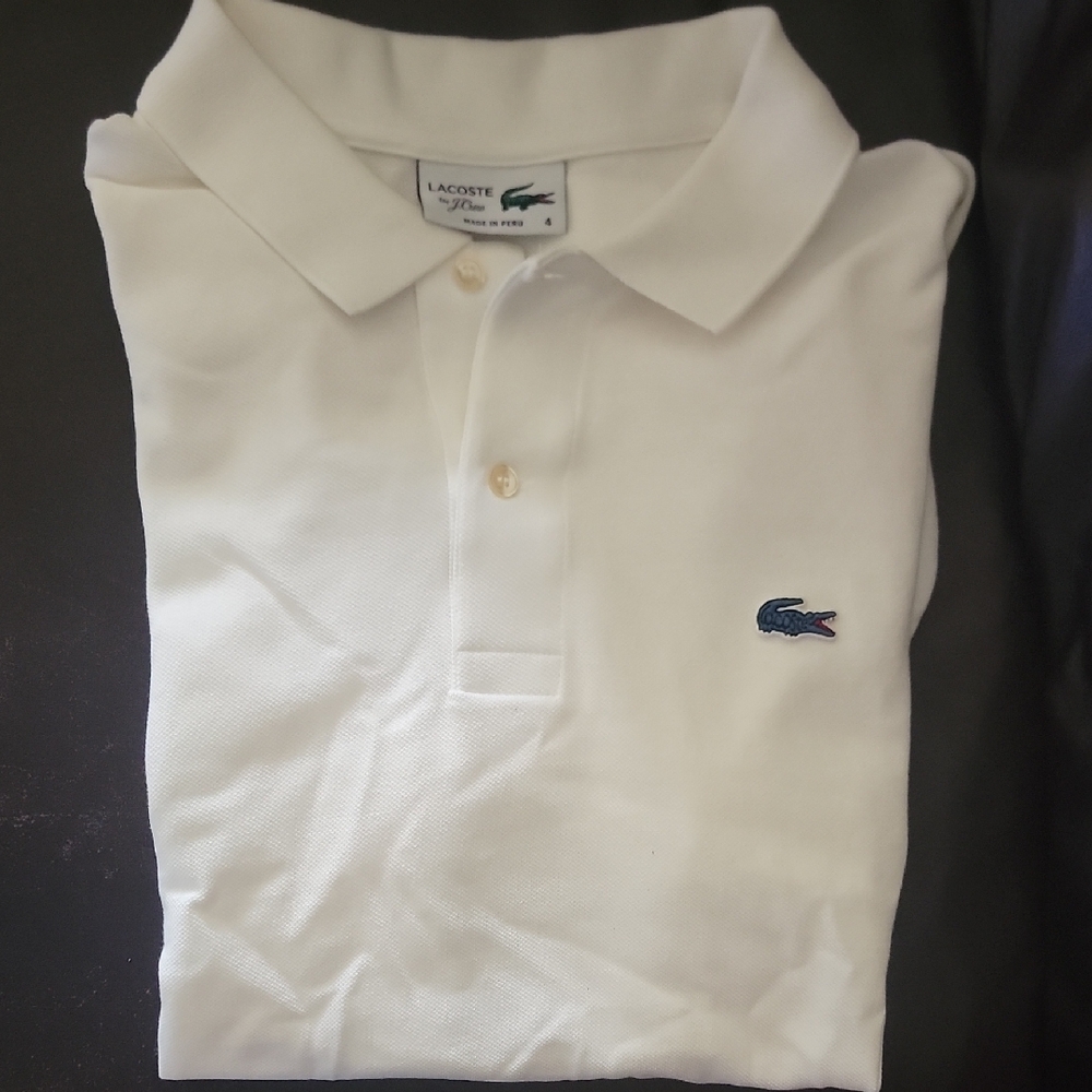 Lacoste Men's White Polo Shirt